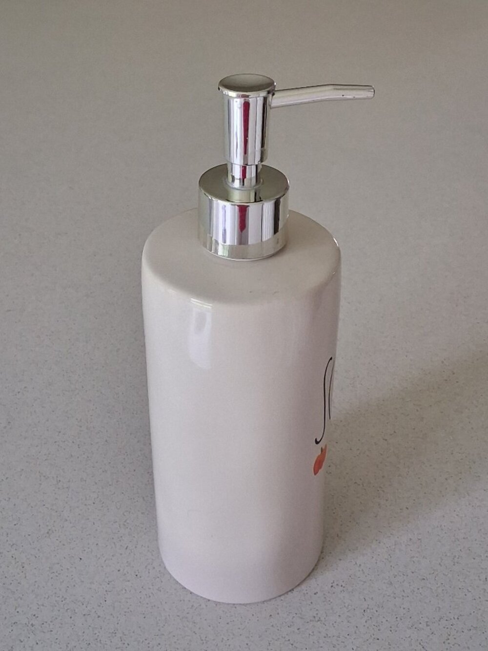 Rae Dunn Fall Pumpkins Ceramic Soap Pump Dispenser - Picture 5 of 13
